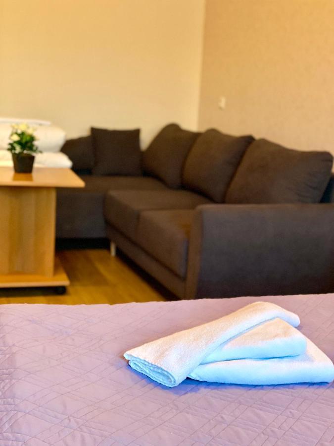 Akmuo Ant Akmens Hotell Šventoji Exteriör bild